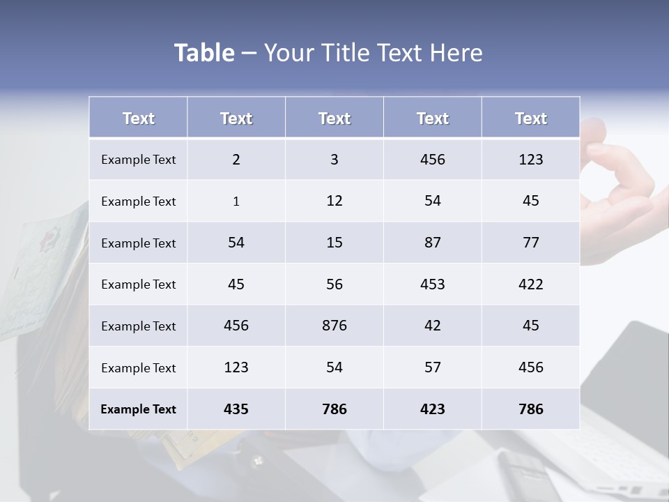 Rate Wages Business PowerPoint Template