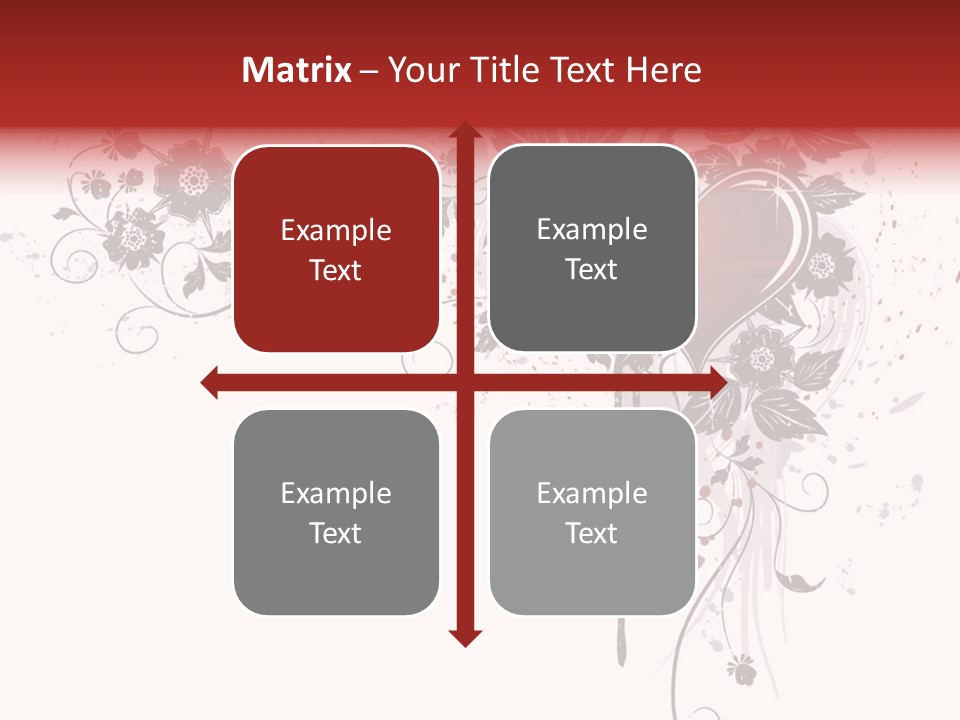 Paint Drawings Abstract PowerPoint Template