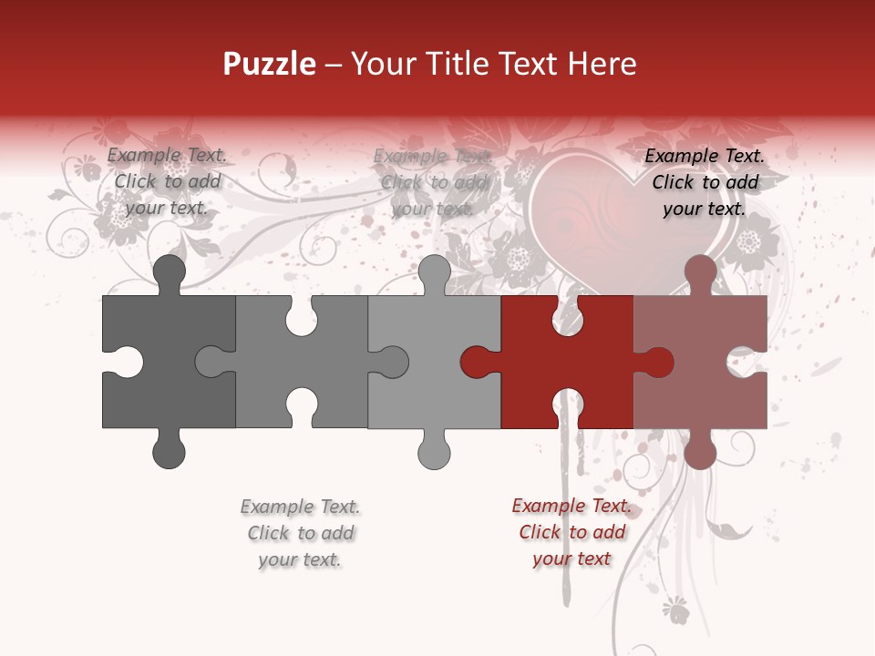 Paint Drawings Abstract PowerPoint Template