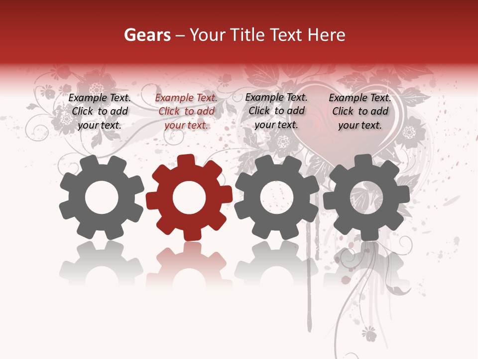 Paint Drawings Abstract PowerPoint Template