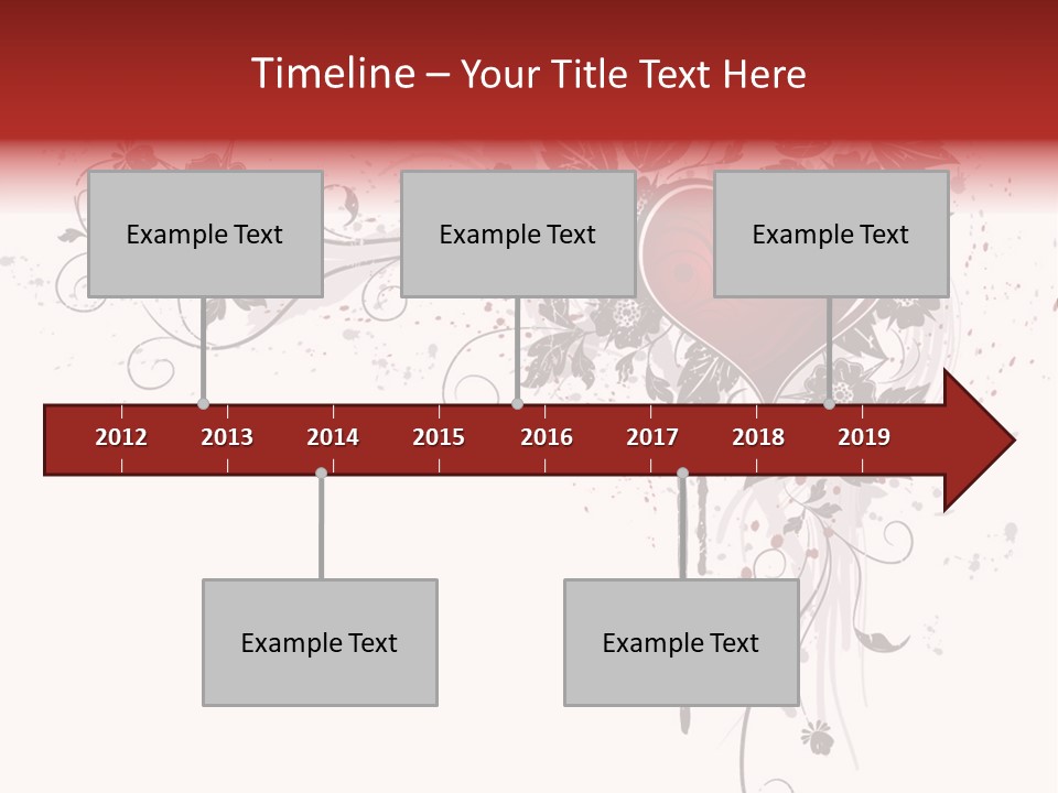 Paint Drawings Abstract PowerPoint Template