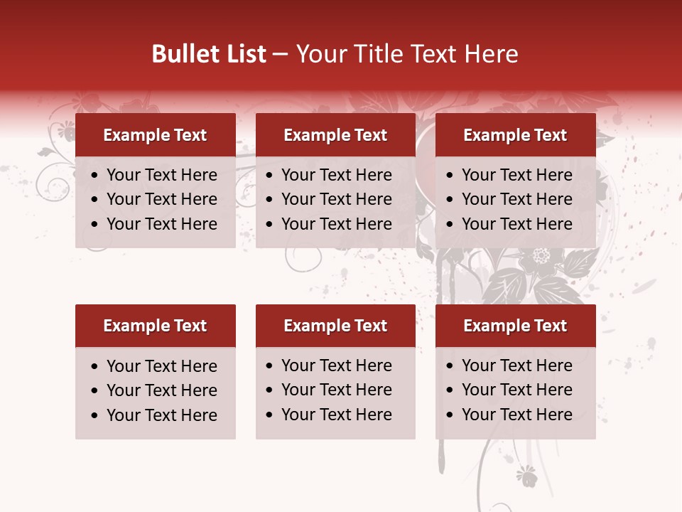 Paint Drawings Abstract PowerPoint Template