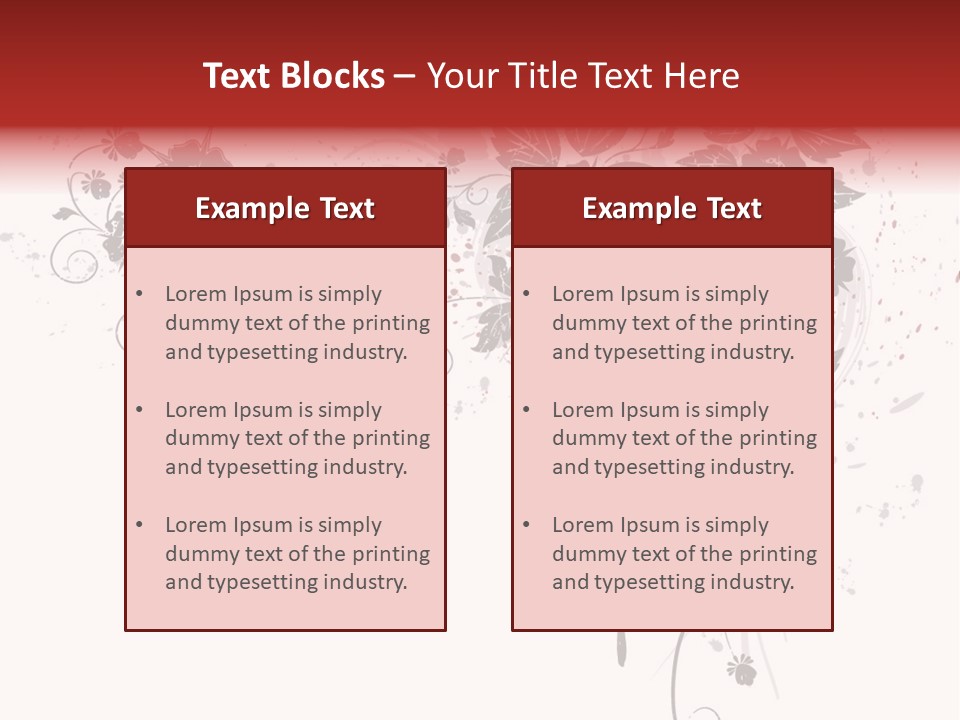 Paint Drawings Abstract PowerPoint Template
