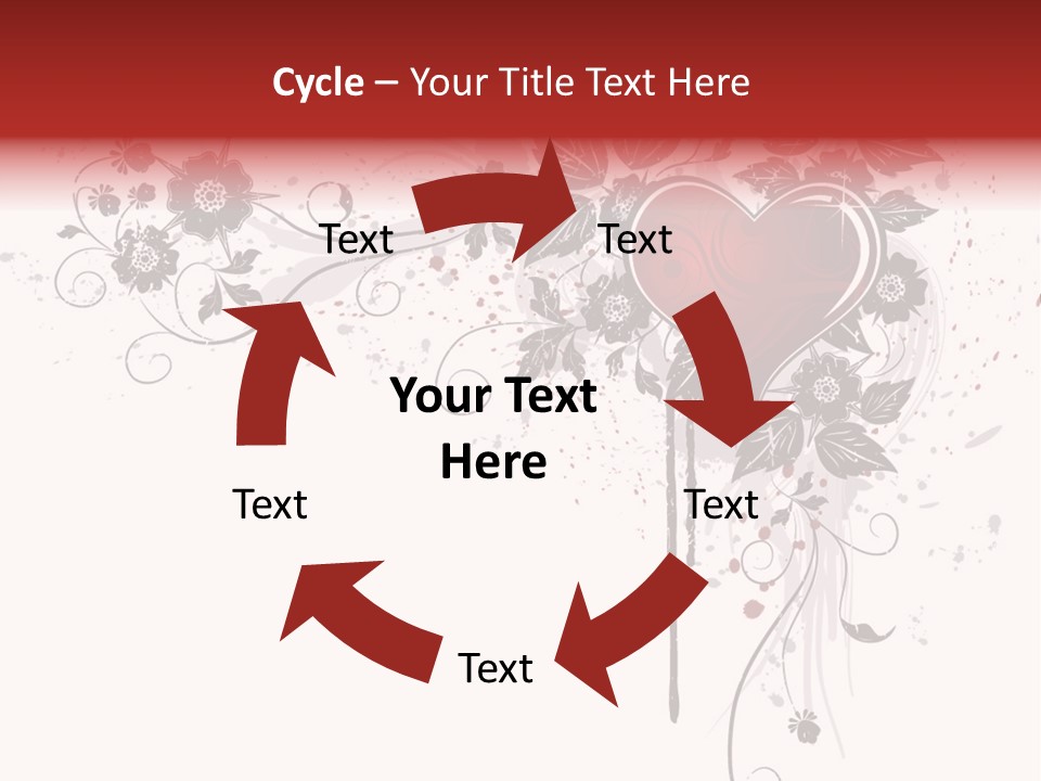 Paint Drawings Abstract PowerPoint Template