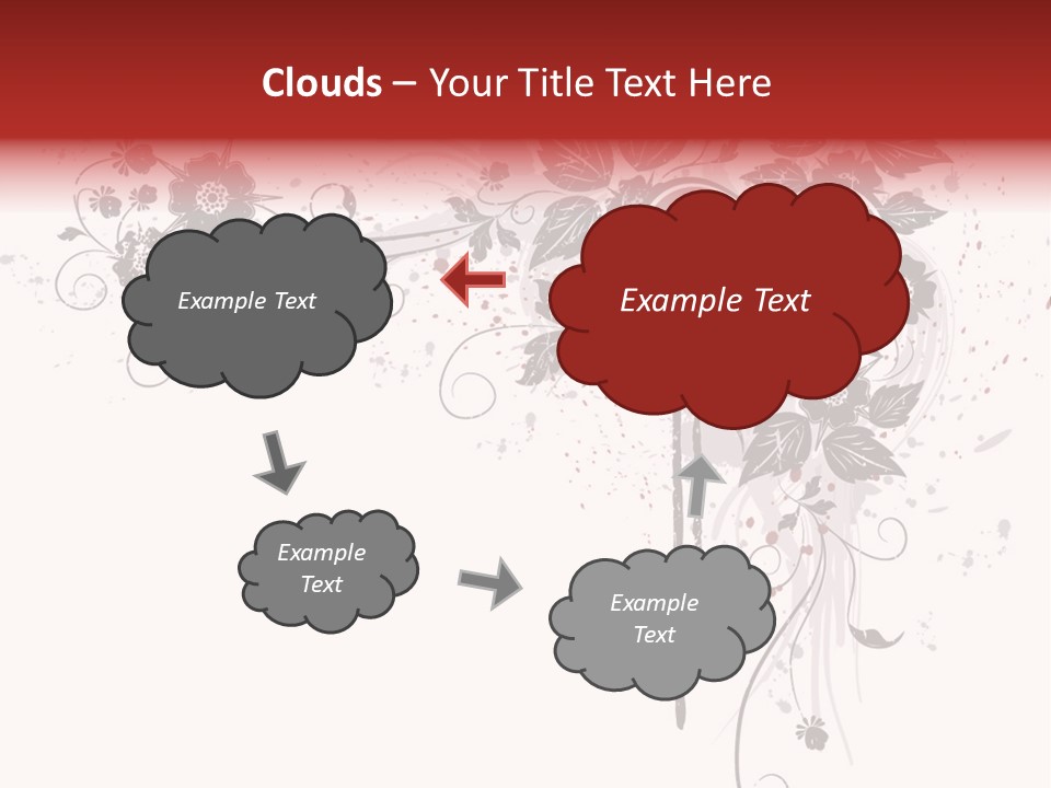 Paint Drawings Abstract PowerPoint Template