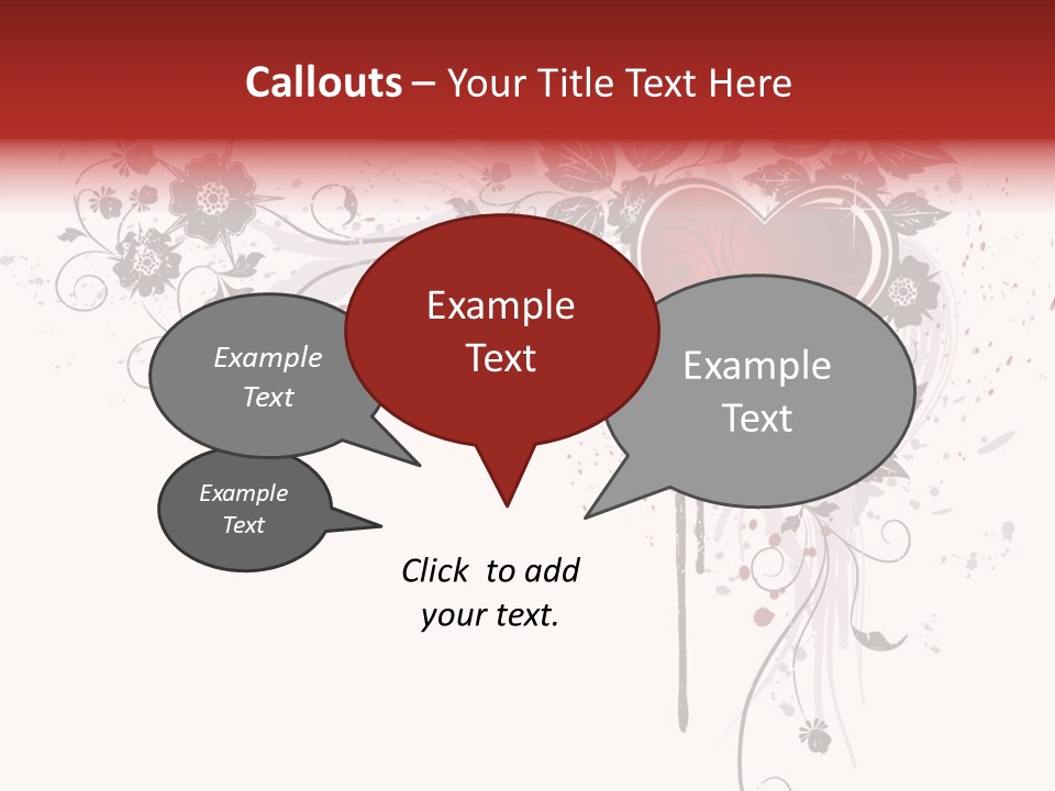 Paint Drawings Abstract PowerPoint Template