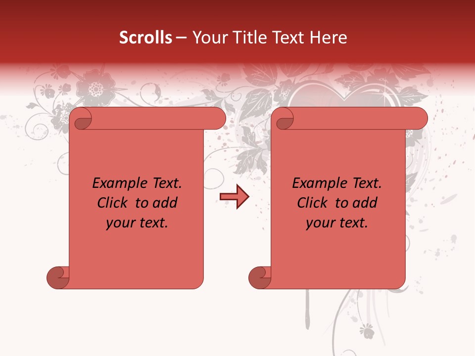 Paint Drawings Abstract PowerPoint Template
