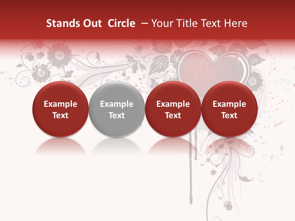 Paint Drawings Abstract PowerPoint Template