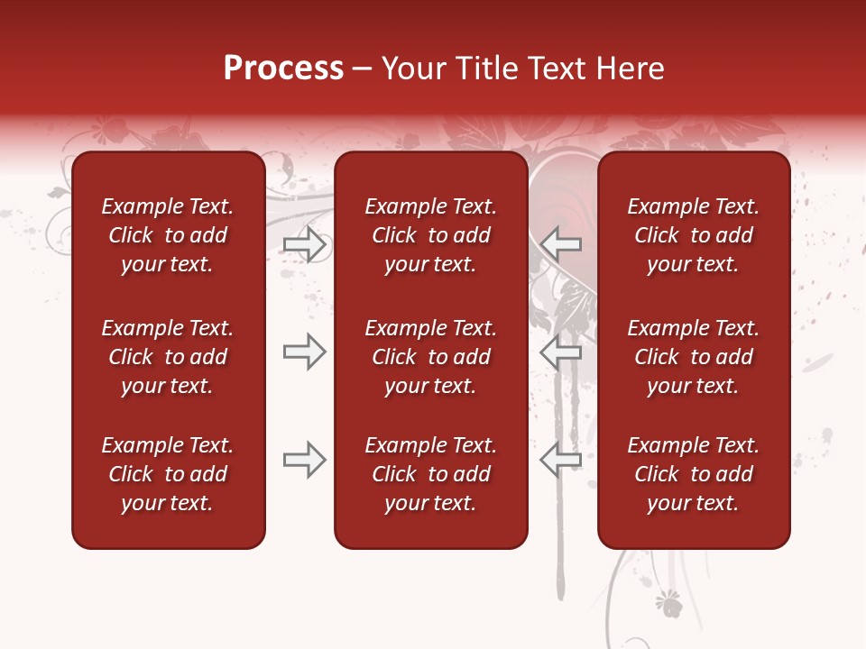 Paint Drawings Abstract PowerPoint Template
