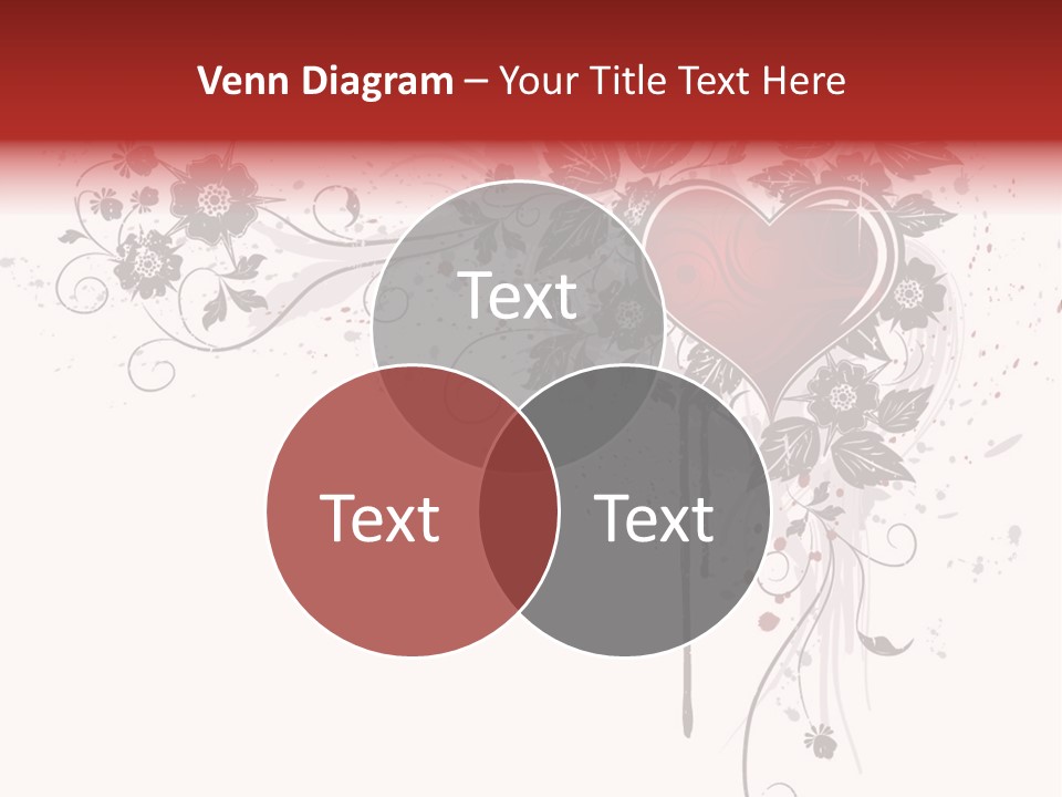 Paint Drawings Abstract PowerPoint Template