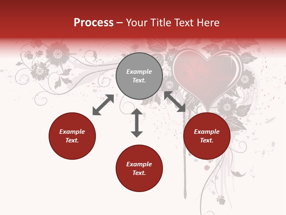 Paint Drawings Abstract PowerPoint Template