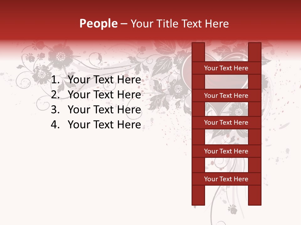 Paint Drawings Abstract PowerPoint Template