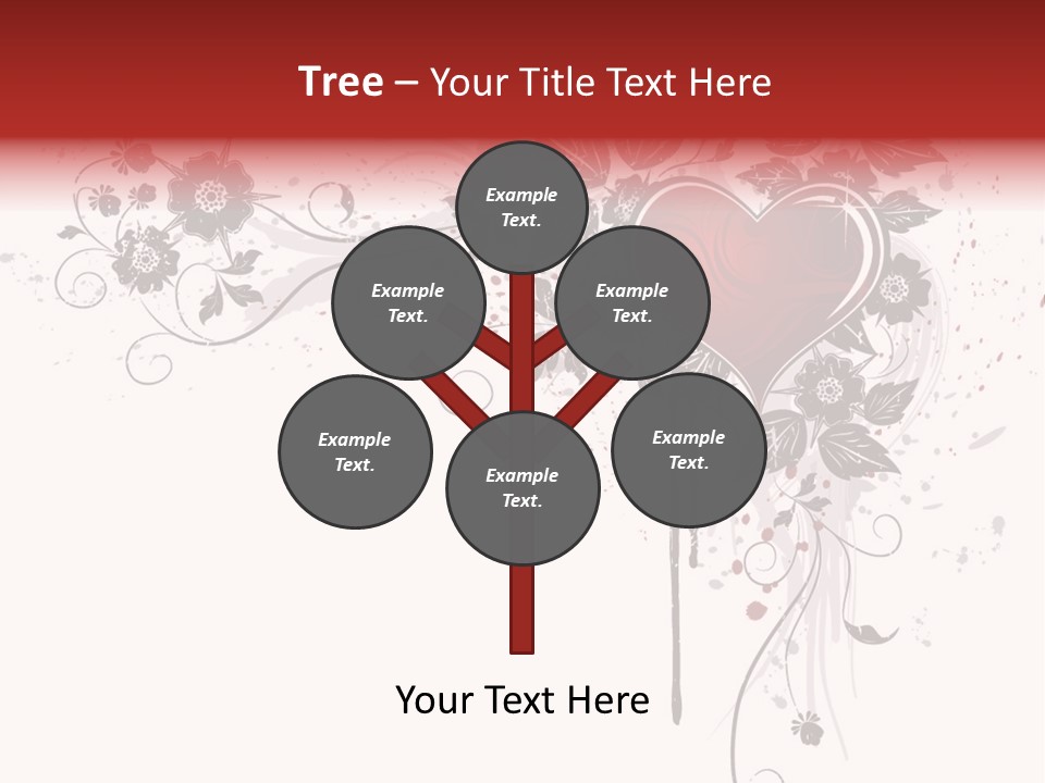 Paint Drawings Abstract PowerPoint Template