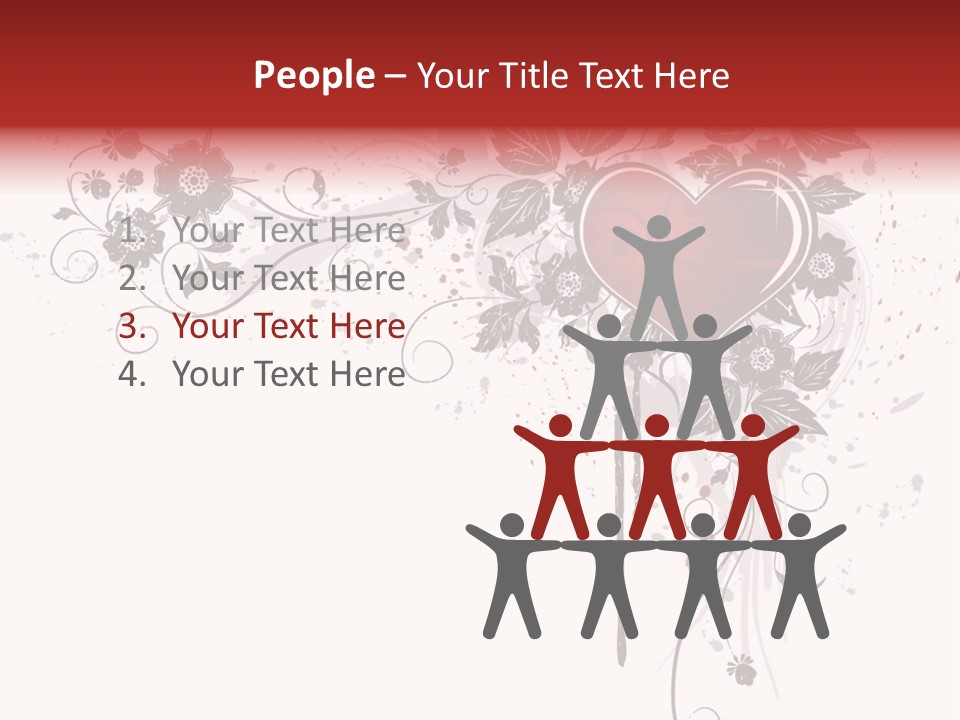 Paint Drawings Abstract PowerPoint Template