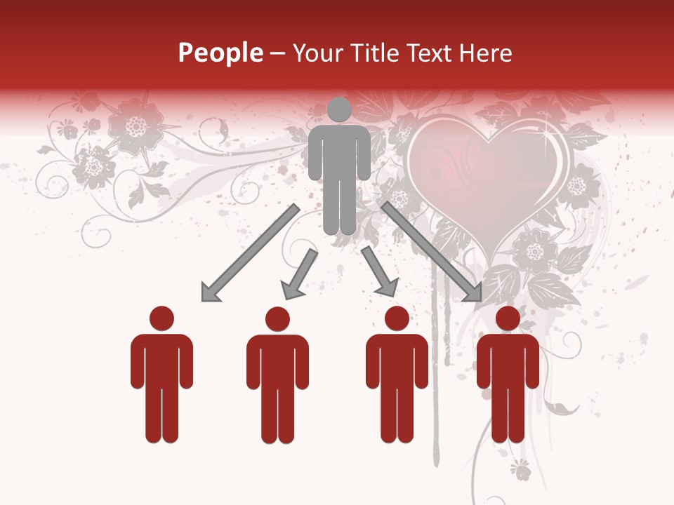 Paint Drawings Abstract PowerPoint Template