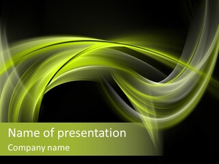 Backgrounds Power Digital PowerPoint Template