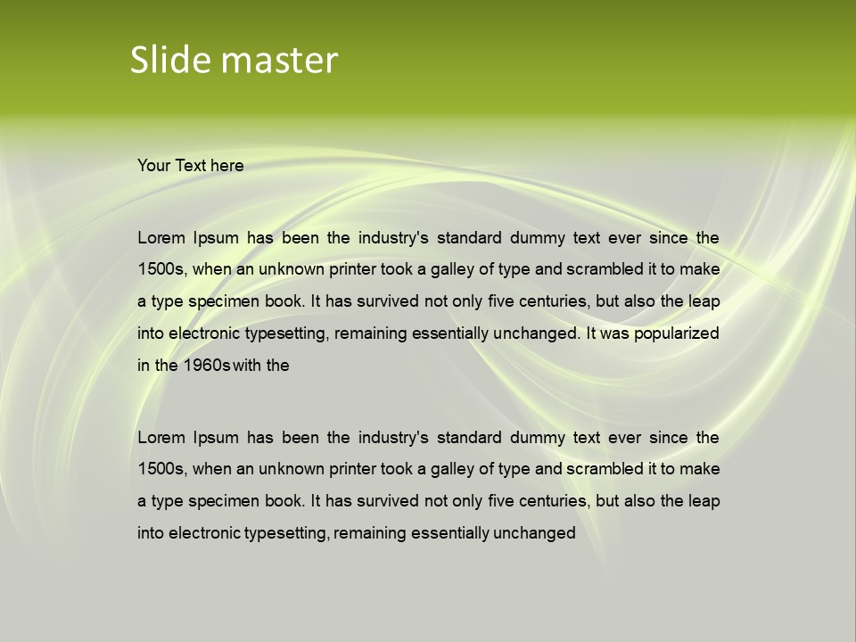 Backgrounds Power Digital PowerPoint Template