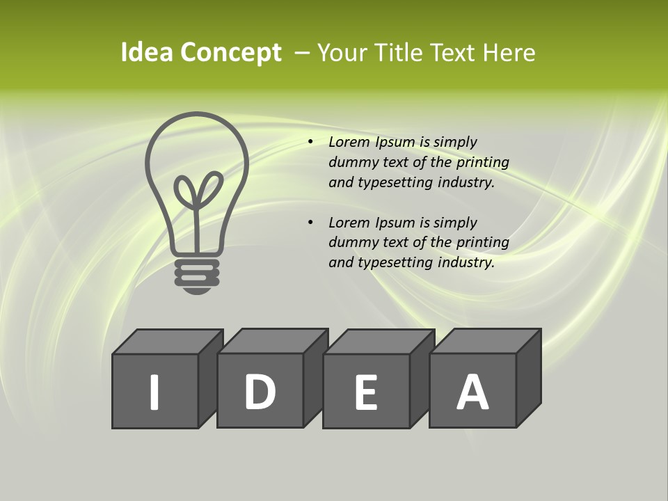 Backgrounds Power Digital PowerPoint Template