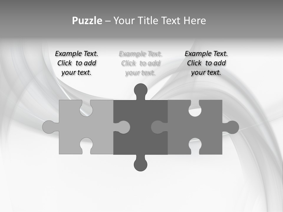 Soft Shine Fractal PowerPoint Template