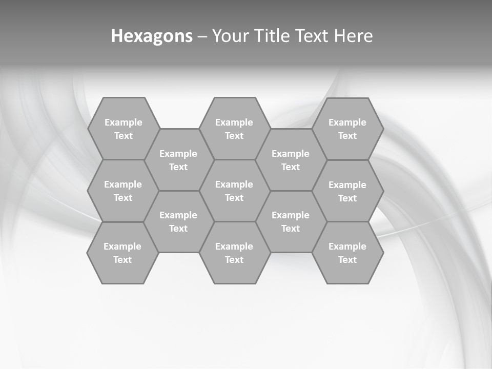 Soft Shine Fractal PowerPoint Template