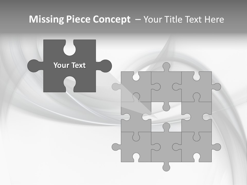 Soft Shine Fractal PowerPoint Template