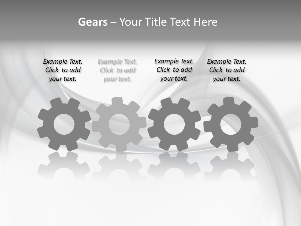 Soft Shine Fractal PowerPoint Template