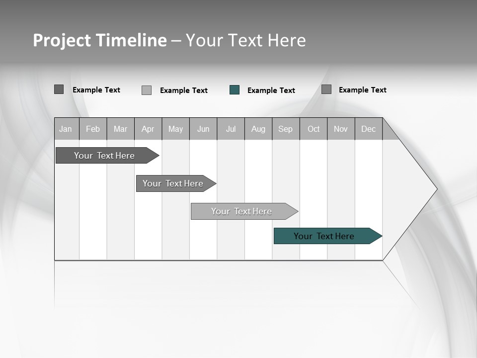 Soft Shine Fractal PowerPoint Template