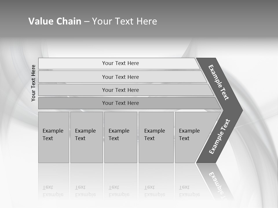 Soft Shine Fractal PowerPoint Template
