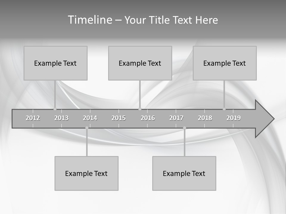 Soft Shine Fractal PowerPoint Template