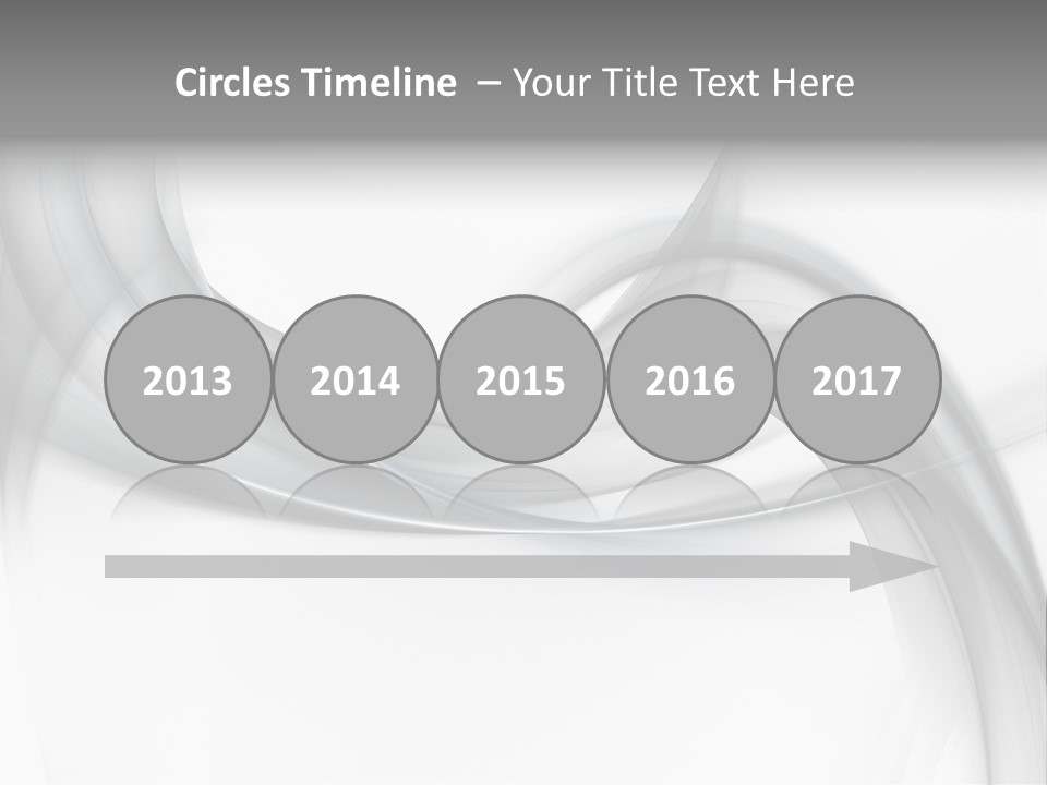 Soft Shine Fractal PowerPoint Template