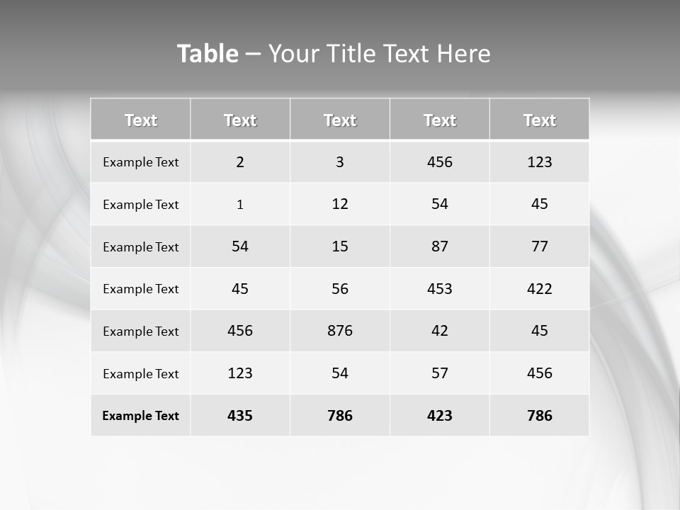 Soft Shine Fractal PowerPoint Template