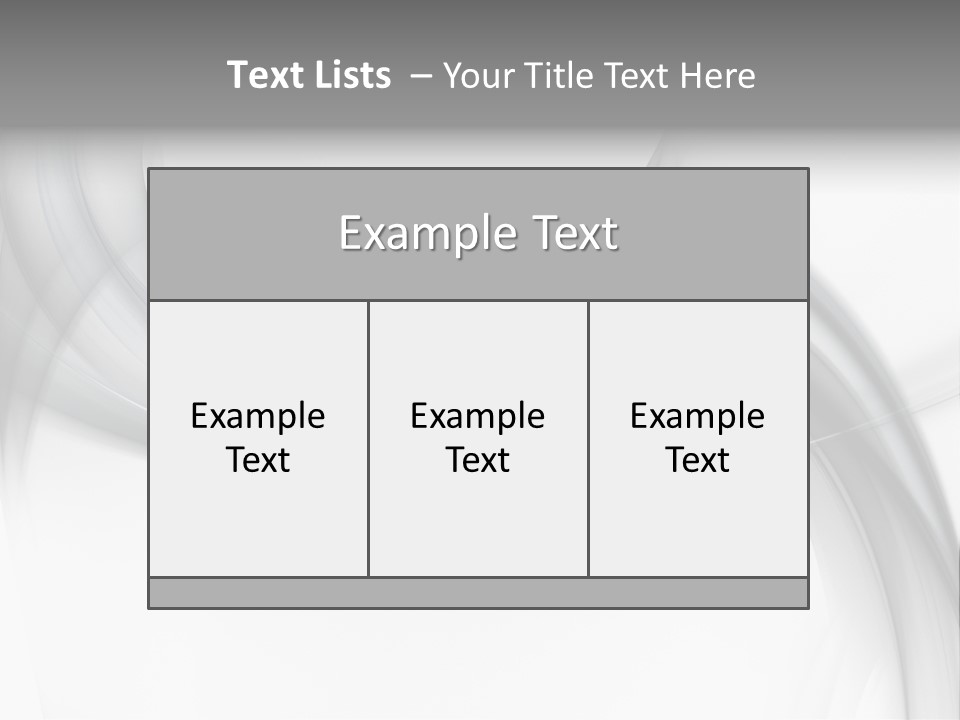 Soft Shine Fractal PowerPoint Template