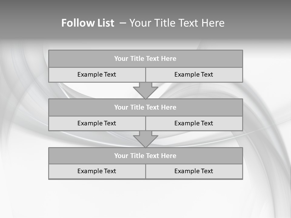 Soft Shine Fractal PowerPoint Template