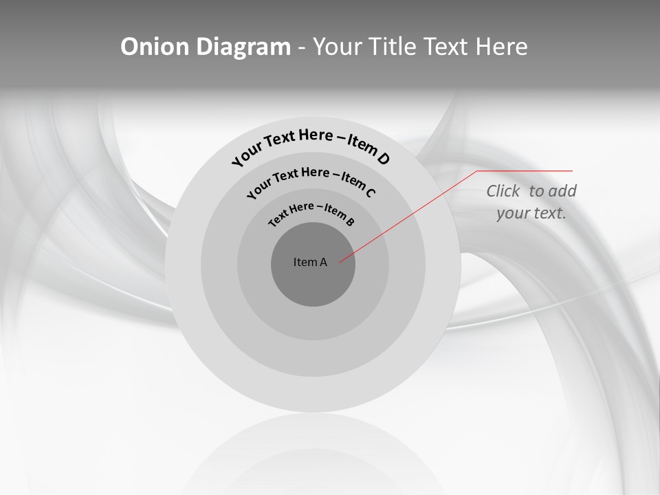 Soft Shine Fractal PowerPoint Template
