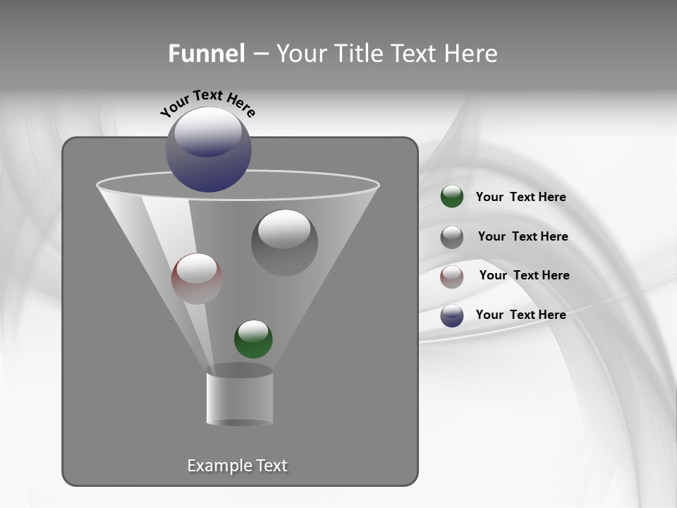 Soft Shine Fractal PowerPoint Template