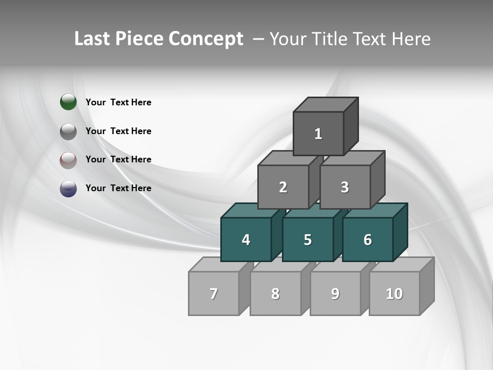 Soft Shine Fractal PowerPoint Template