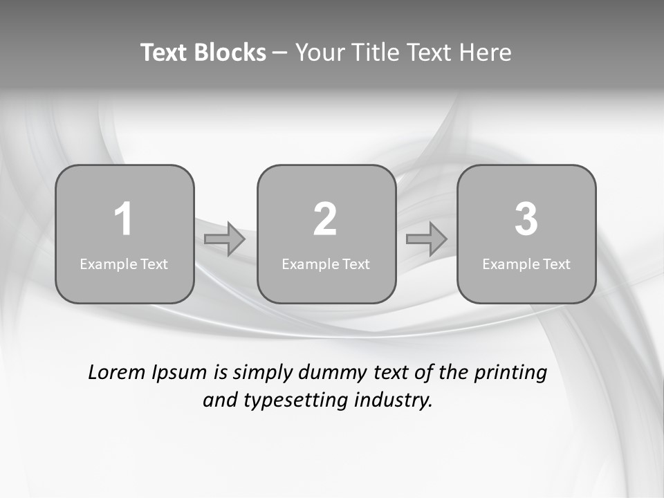 Soft Shine Fractal PowerPoint Template