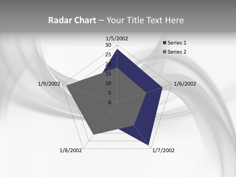 Soft Shine Fractal PowerPoint Template