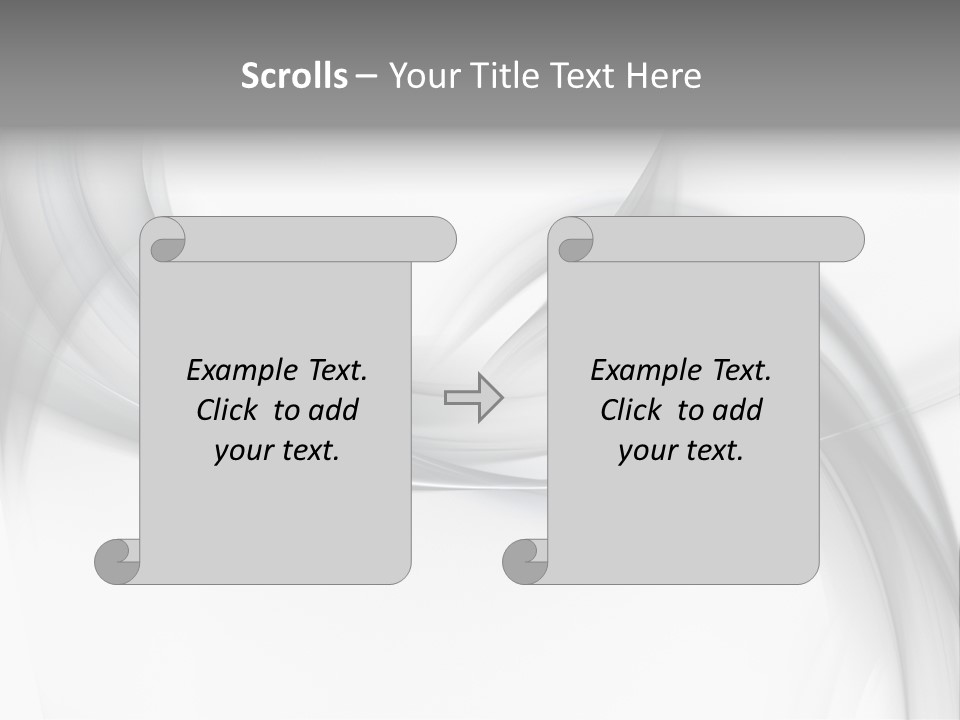 Soft Shine Fractal PowerPoint Template