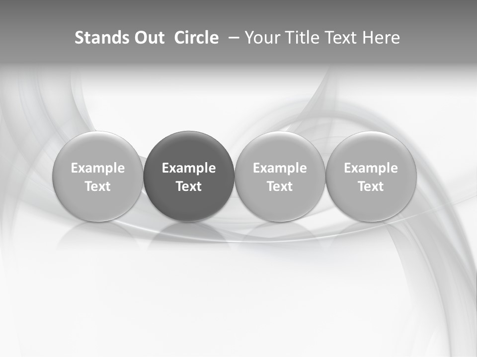 Soft Shine Fractal PowerPoint Template