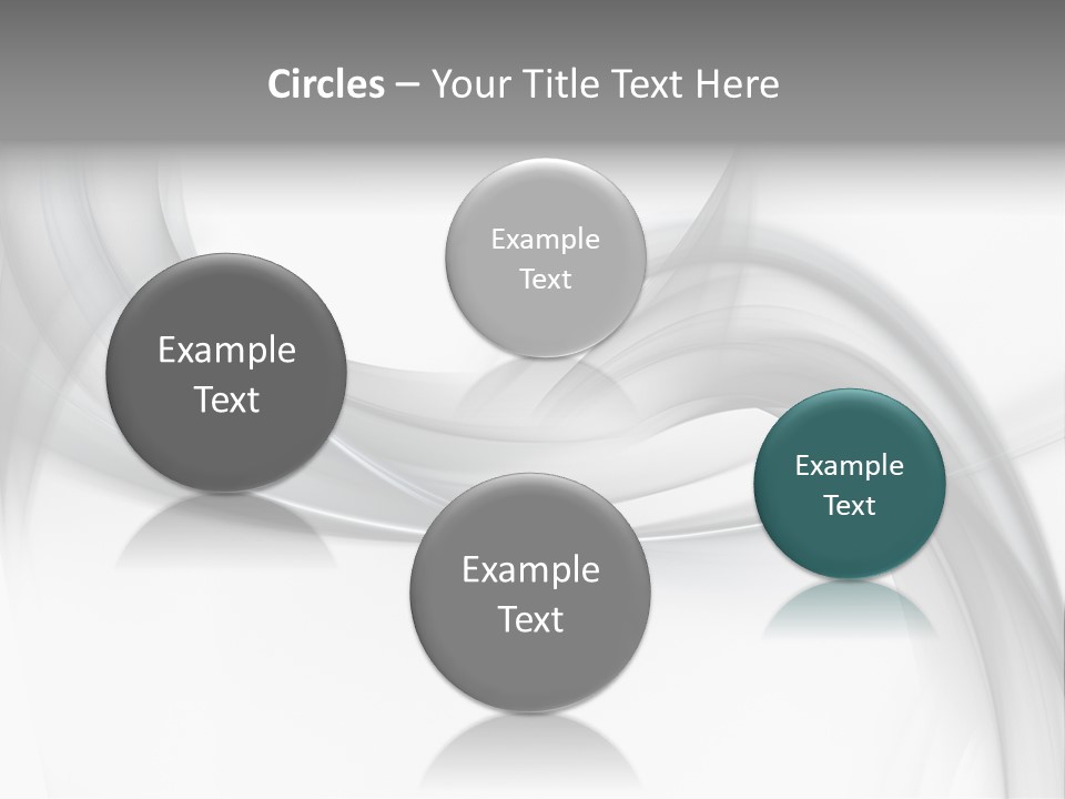 Soft Shine Fractal PowerPoint Template