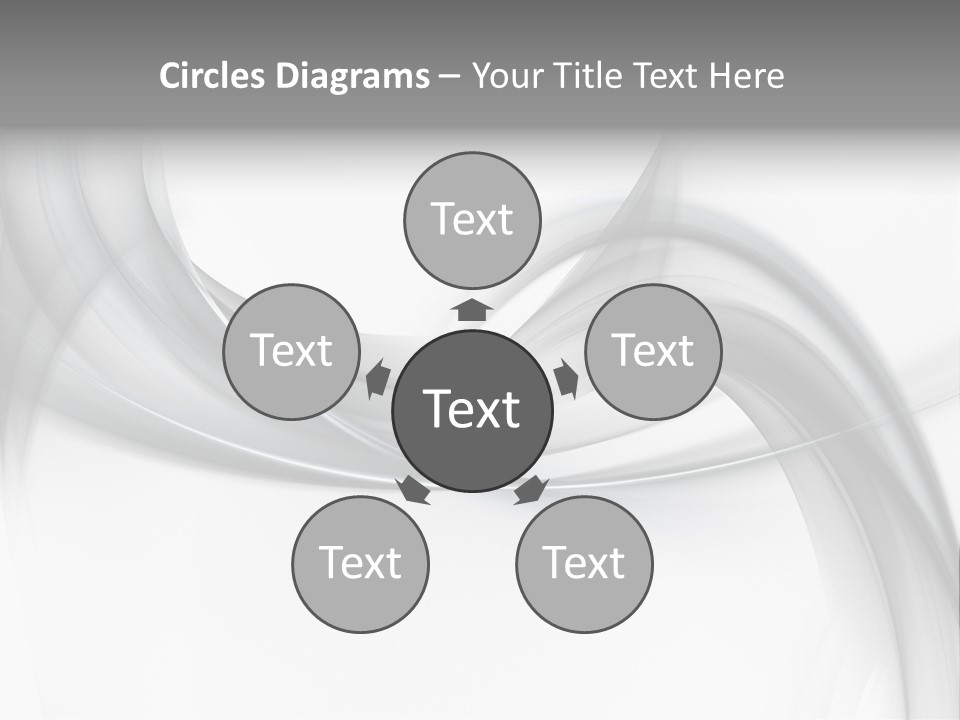 Soft Shine Fractal PowerPoint Template