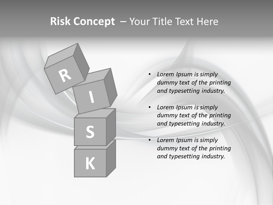 Soft Shine Fractal PowerPoint Template