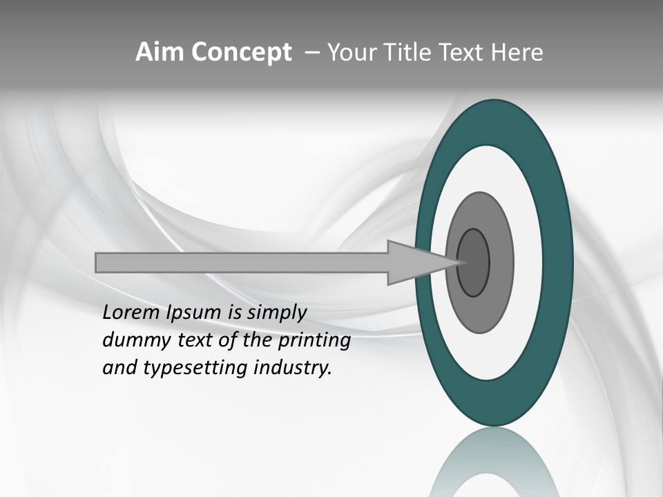 Soft Shine Fractal PowerPoint Template