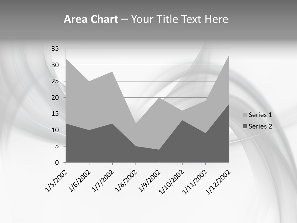 Soft Shine Fractal PowerPoint Template