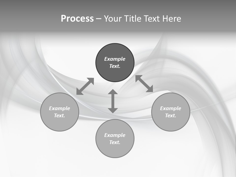 Soft Shine Fractal PowerPoint Template