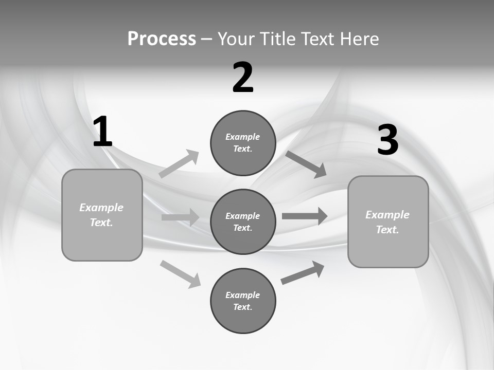 Soft Shine Fractal PowerPoint Template