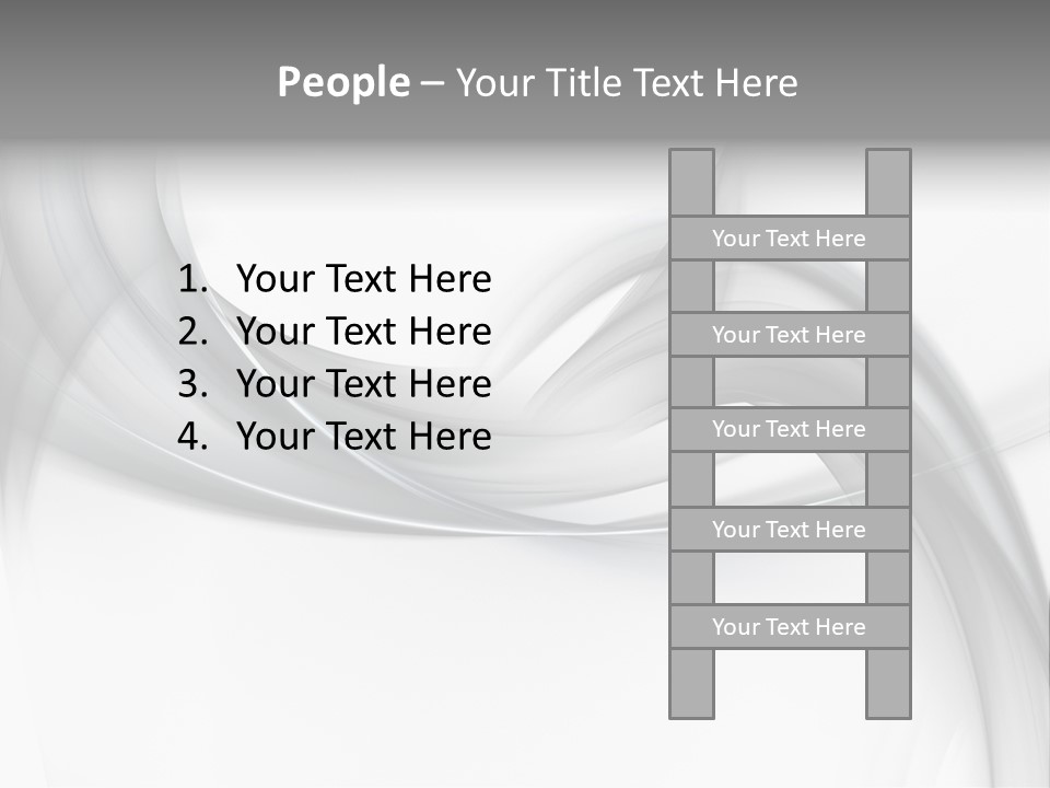Soft Shine Fractal PowerPoint Template