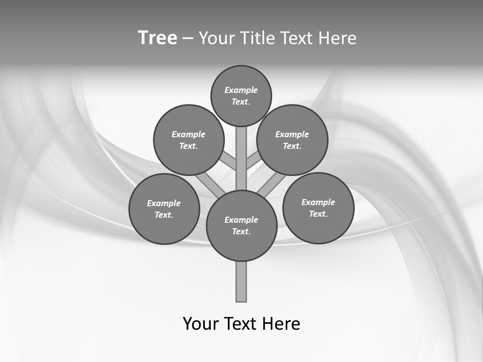 Soft Shine Fractal PowerPoint Template