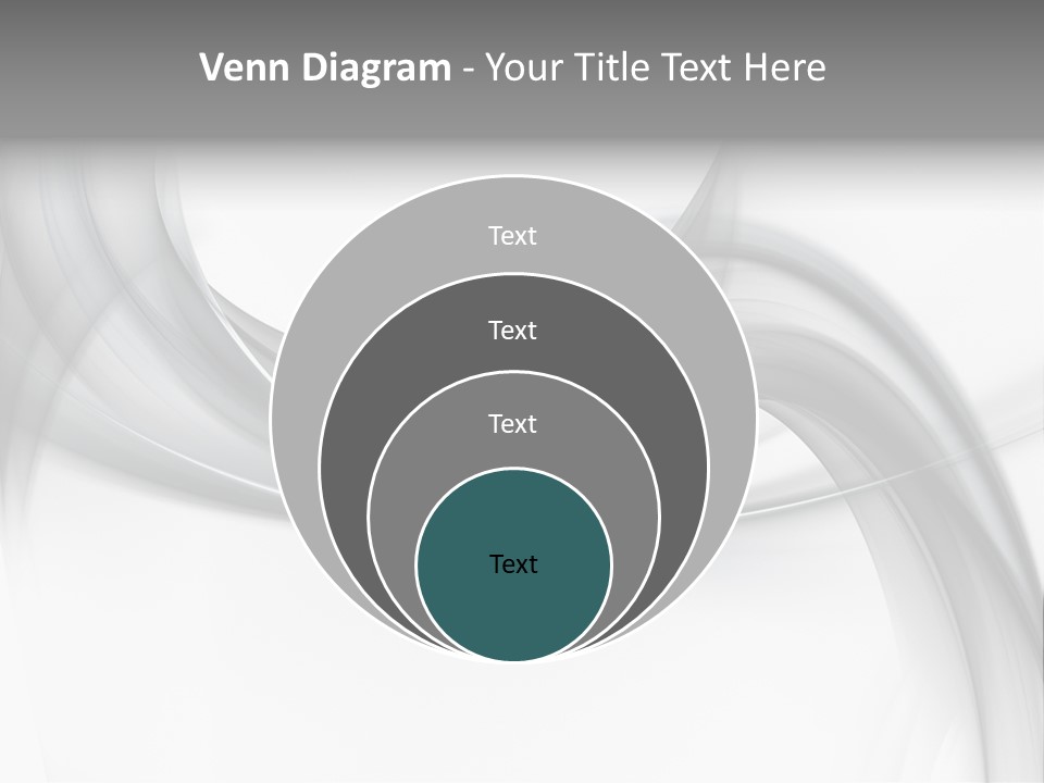 Soft Shine Fractal PowerPoint Template